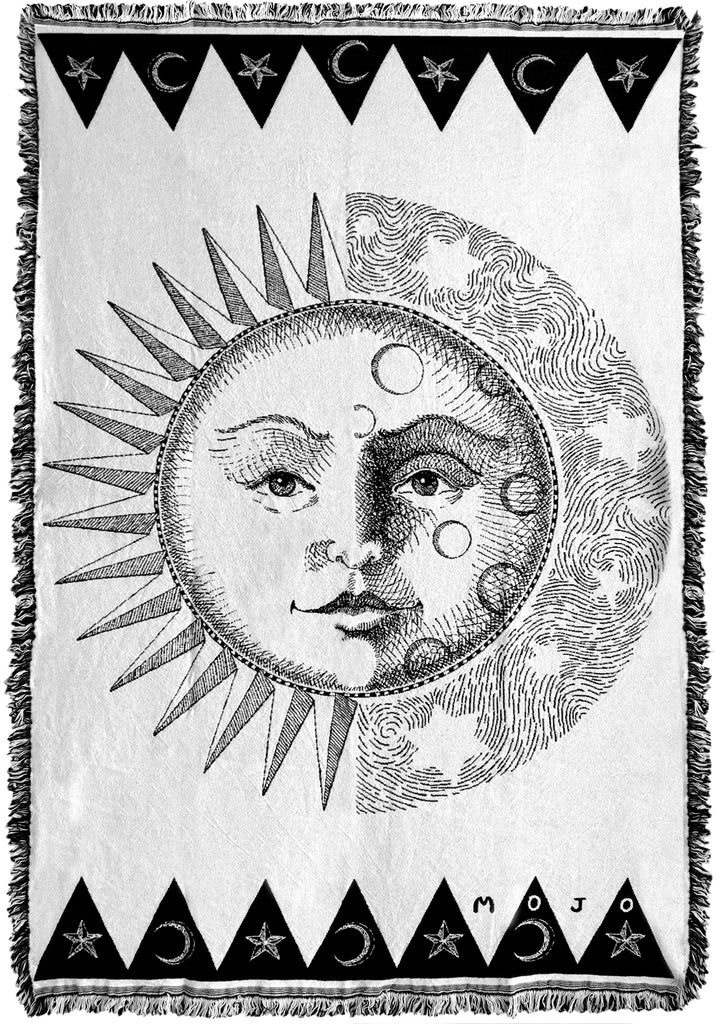 Sun and Moon Throw
