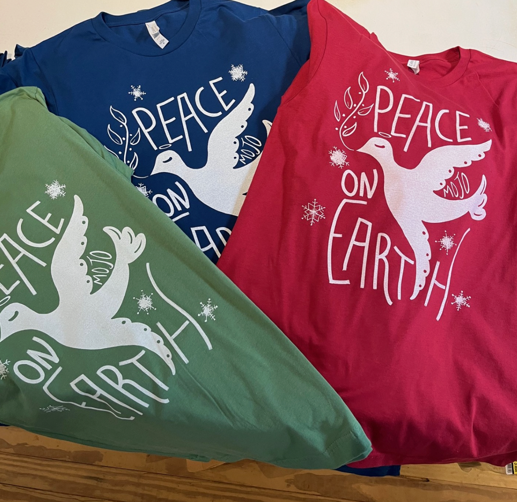 Peace on Earth tee