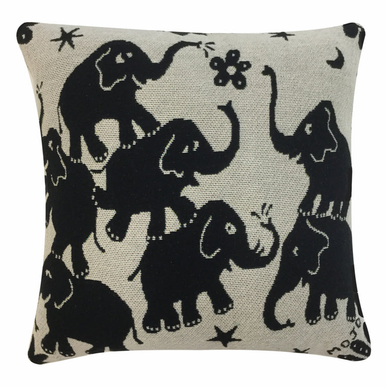 Elephants Pillow